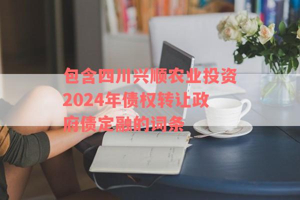 包含四川兴顺农业投资2024年债权转让政府债定融的词条