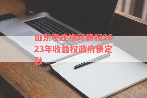 山东枣庄物环债权2023年收益权政府债定融