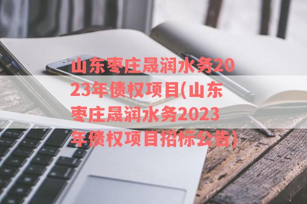 山东枣庄晟润水务2023年债权项目(山东枣庄晟润水务2023年债权项目招标公告)