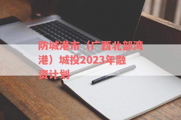 防城港市（广西北部湾港）城投2023年融资计划