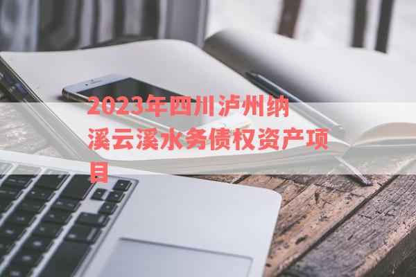 2023年四川泸州纳溪云溪水务债权资产项目