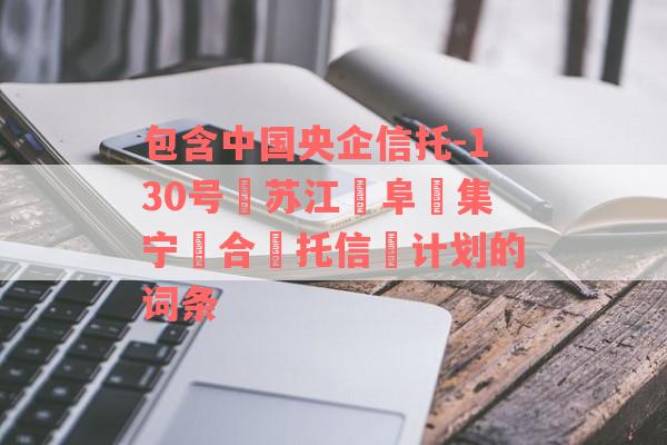 包含中国央企信托-130号‮苏江‬阜‮集宁‬合‮托信‬计划的词条