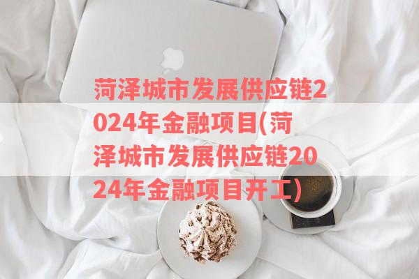 菏泽城市发展供应链2024年金融项目(菏泽城市发展供应链2024年金融项目开工)