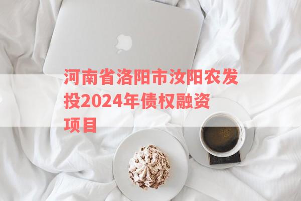 河南省洛阳市汝阳农发投2024年债权融资项目