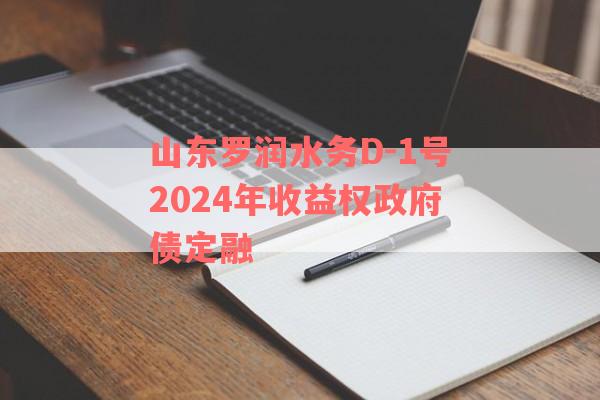 山东罗润水务D-1号2024年收益权政府债定融